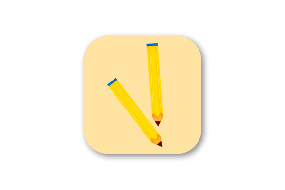 Back to School Pencil Icon: Graphics & Icons for Seasonal Sellers