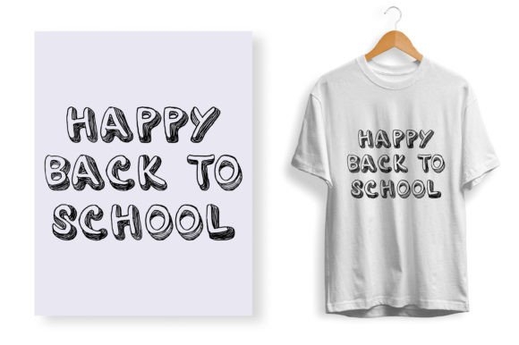 Back to School T-Shirt Design 13: Graphics for Real T-Shirt Designs