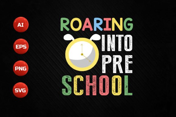Back to School T-shirt Design 196: Graphics That Roar With Purpose