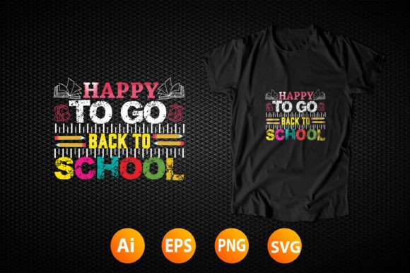 Back to School T-shirt Design 38 Graphics