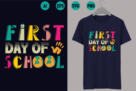 Back to School T-Shirt Design 40 Graphics