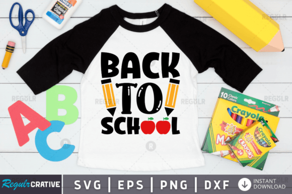 FREE Back to School SVG Design: Graphics for Crafts & Branding