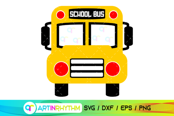 School Bus SVG: Back to School Graphics for Crafts & Local Branding